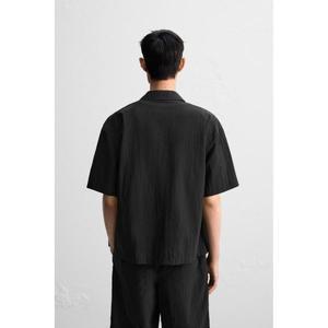 [국내] 자라 남성 ZARA 기능성 지퍼 셔츠 - 블랙 9621/956/800 Men 3347117