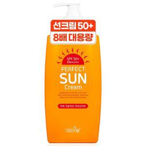 터치미 대용량 썬크림 바디 선크림 500ml 1개 SPF 50+ /선블록 자외선차단제