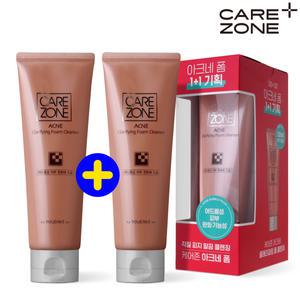 케어존 아크네 클래리파잉 폼 클렌저 더블 기획 (130ml+130ml)