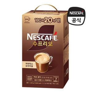 [네스카페]수프리모 오리지널 커피믹스 180T+20T