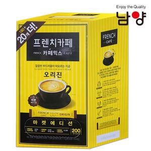 [기타]남양 프렌치카페 커피믹스 180T+20T(200개)/오리진/마일드커피 랜덤발송