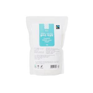 사탕수수 100% 유기농설탕 흰 하얀설탕 백설탕 1kg