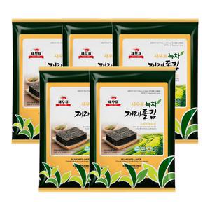 새우표 완도 녹차재래 돌김전장 30g x 5봉