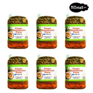 신정푸드 패션후르츠 백향과 퓨레 1kg x 6개