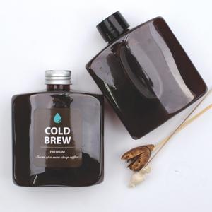 IW190 더치사각 250ml 200개  밀크티병 페트병 더치병 공병 플라스틱병 원터치마개