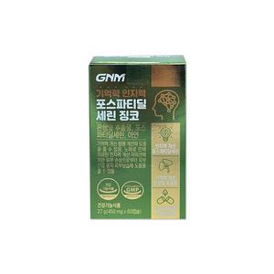 GNM자연의품격 기억력 인지력 포스파티딜세린 징코 450mg 60캡슐 1박스/mj