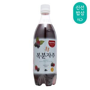 참주가 스파클링 톡톡복분자주 7도 750ml 복분자주