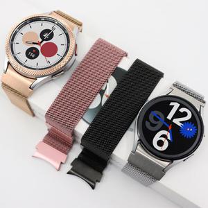 갤럭시 워치5 워치4 40mm 44mm 클래식 42mm 46mm 프로 45mm 날개형 밀레니즈 루프 메탈 스트랩
