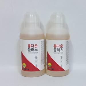 롱다운 플러스유제 1L 2개 모기유충 정화조 바퀴벌레 델타메트린25g