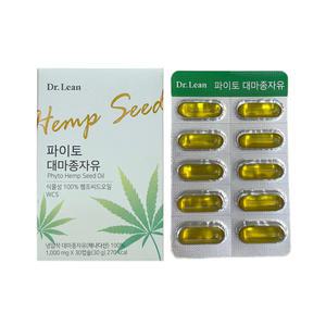 닥터린 파이토 대마종자유 1000mg x 30캡슐 1개 / 써클