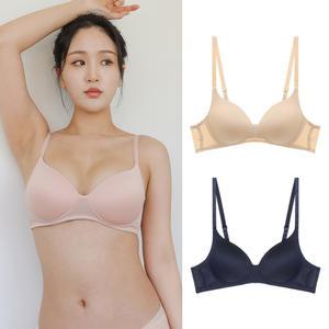JBR8011 비너스자스민 메쉬 스판 여성 노와이어 몰드 풀컵 브라