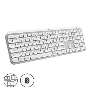 로지텍 코리아 MX KEYS S 무선 블루투스 키보드 페일그레이