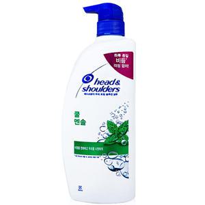 헤드앤숄더 쿨 멘솔 샴푸 850ml 1개