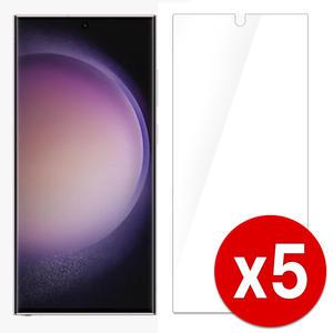 5매 강화유리 액정보호필름 갤럭시 S25 S24 울트라 FE 플러스 S23 FE S22 S21 S20 점프3 2 A15 A23 A24 A25 A30 A31 A32 A33 A34 A35 A51 A52s A53 A54 A55 A90 M15 A퀀텀5 4 버디3 2 와이드7 6 5 방탄 지문 풀커버