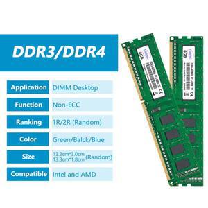 데스크탑 메모리 램 DDR3 16GB PC4 1.2V 2133 21400 2666 비 ECC M