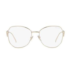 프라다 명품 송민호 실착 블루라이트 금테 빅사이즈 안경 PRADA PR 57YS ZVN08N