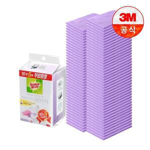 쓰리엠 3M욕실청소용 크린스틱 시트타입 10+5입 5개