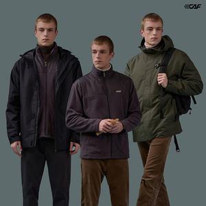 르까프 24FW 남성 아우터 플리스+후드 방풍자켓 2종세트