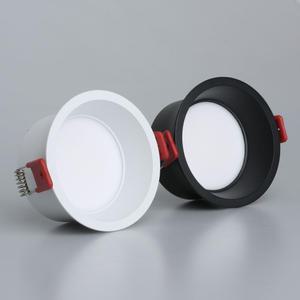 LED 에코 3인치 움푹 매입등 슬림테 타공75mm 다운라이트 10w 천장 매립 조명 삼성칩