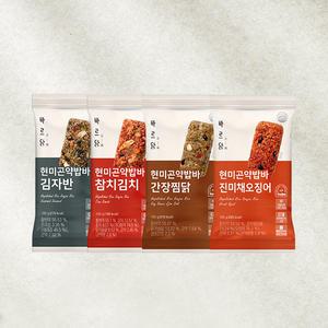 [바르닭] 현미곤약밥바 100g*3팩 4종 골라담기