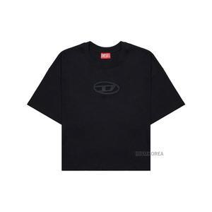 [디젤](김해점) SS25 여성 크롭 박시 티셔츠 A15096 0NIAX 9XX