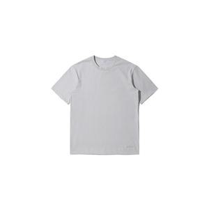 [커스텀멜로우](강남점) 그레이 라벨 솔리드 반팔 티셔츠 C9TAX24411GYX