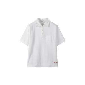 [커스텀멜로우](강남점)  크리켓 카라 반팔 티셔츠 CWTAM24513IVX