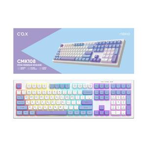 키스킨증정 콕스 COX CMK108 USB 저소음 게이밍 사무용 멤브레인 키보드 화이트