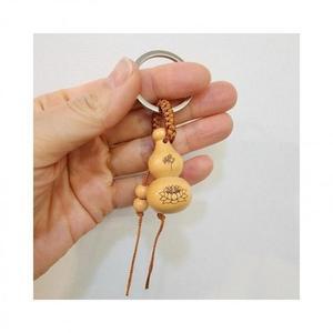 키홀더 복숭아나무  키링 삼재막이 액운  (3lQqb)
