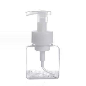 사각 투명 거품 공병 용기 250ml