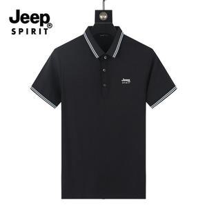 JEEP SPIRIT 여름 남성 카라 반팔 티셔츠/빅사이즈/오버핏/무지/박스티/스포츠/등산