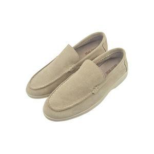 MOGAUS 로렐라 심플 소가죽 로퍼 샤모아래더 인솔 3color Men Women Size