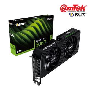 PALIT 지포스 RTX 5060 DUAL D7 8GB 이엠텍 그래픽카드 VGA