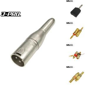 J-PRO XLR 캐논 수-TS 55잭 암 변환 젠더 커넥터/연결장치 장비연결 설비 시스템 구성품 연결기기 소켓