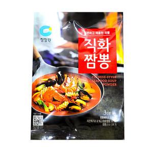 청정원 얼큰 매콤 직화 짬뽕 분말 5개 묶음