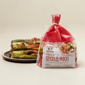 매장정품 종가 오이소박이김치 800g 62262