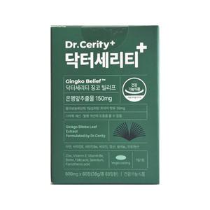 닥터세리티 징코 빌리프 600mg 60정 1개 (60정)