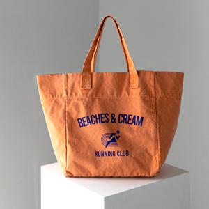 [비치스앤크림]RUNNING CLUB ECO BAG-ORANGE