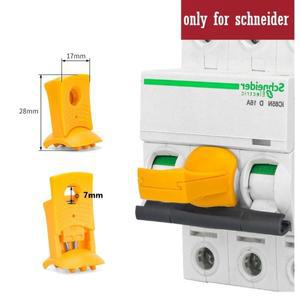 Schneider A9A26970 MCB 독점 소형 회로 차단기 안전 잠금 장치 에너지 절연 기기 전원 끄기 LOTO
