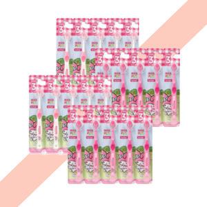 페리오 키즈 3단계 산리오 마이멜로디 어린이 칫솔 6~9세 20개입 (혼합색상)