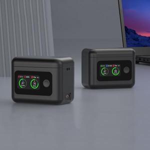 Insta360 X5 배터리 충전기 케이스 LCD 휴대용 부품