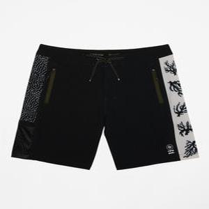 [퀵실버] 남성 Billabong X CORAL GARDEN의 LO TIDES 보드숏 (AE11BS087-BLK)