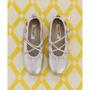 마크모크 Plie 2Color 러블리 스트랩 콤비 스니커즈 3.5cm 6522121