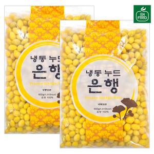 이엔푸드 냉동 깐은행 900g x 2개