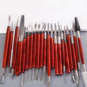 23 개 도자기 조각 도구 만들기 폴리머 클레이 링 용품  커터 Diy Crafting Tools Kiln