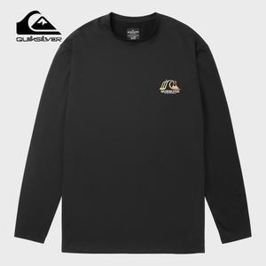 퀵실버 [공식] 레이트 드롭 남자 래쉬가드 BLK 214970