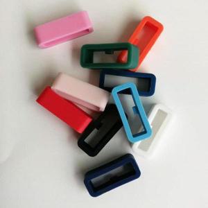 5pcs 고무 반지 블랙 시계 밴드 16mm 스트랩 키퍼 루프 보안 홀더 리테이너 링