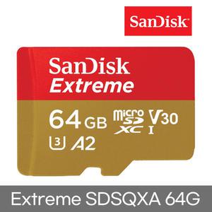 SDSDQXAF-064G microSDXC Extreme UHS-I U3 V30 A2 64기가 100MB/s