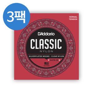 다다리오 EJ27N-3D (3세트) 클래식기타줄 (노멀텐션)