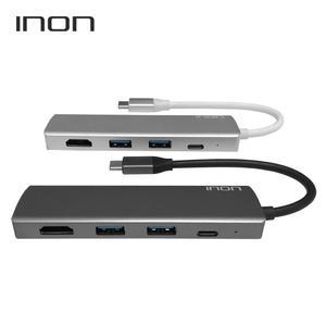 아이논 INON USB C타입 to 3.0 4포트 with HDMI 허브